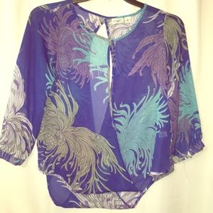 Women’s Floral Blouse